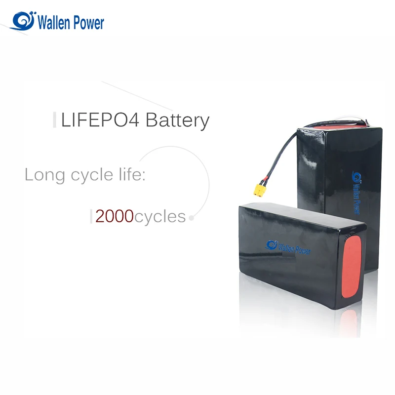 Paquete De Batería Para Bicicleta Eléctrica Paquete De Batería Lifepo4