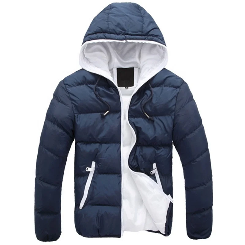 

Plus Size M-4XL Women/Men's Winter Puffy Down Jacket Hoodies Thicken Outwear Coat (Multi-Colors)