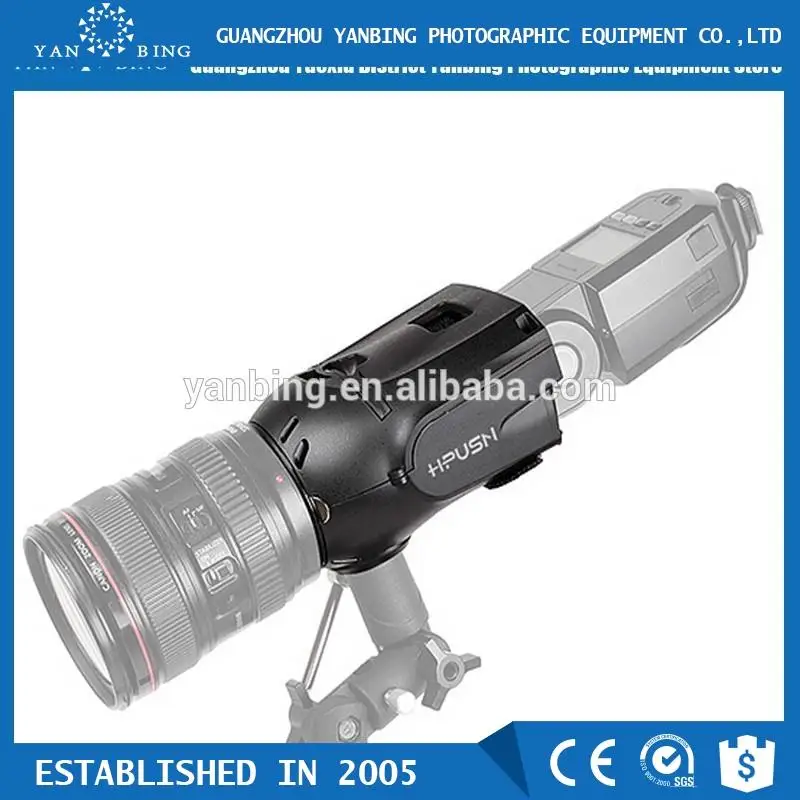 Factory supply HPUSN photography studio flash speedlite light blaster background strobe-based image projector