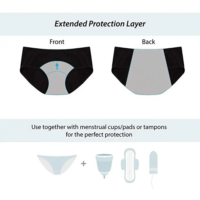 New Design Women Period Safety Underwear Physiological Incontinence ...