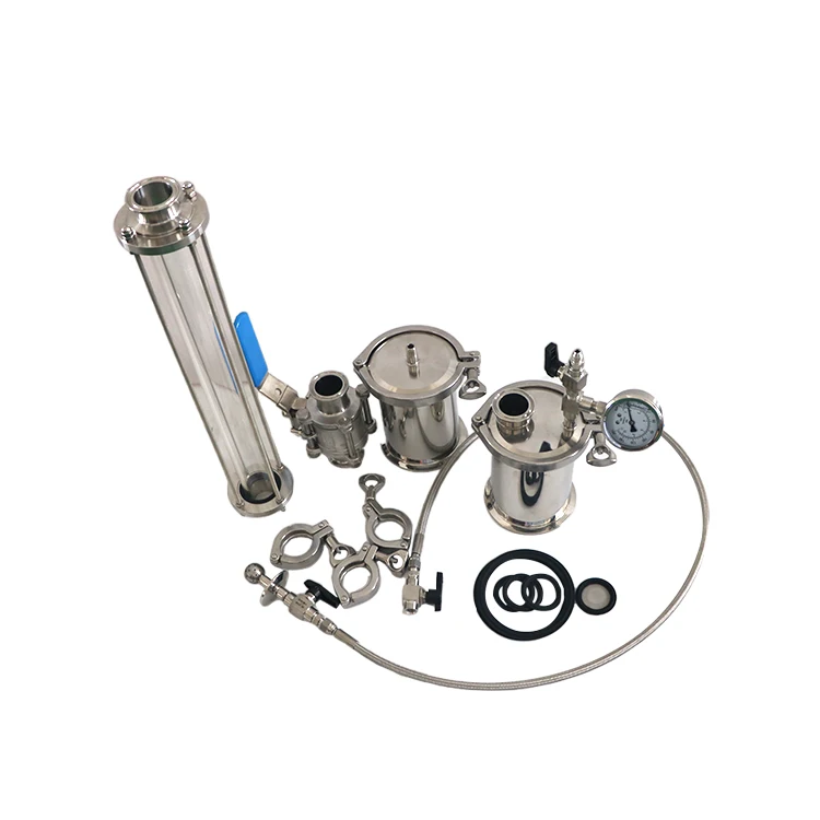 Stainless Steel Closed Loop Extractors