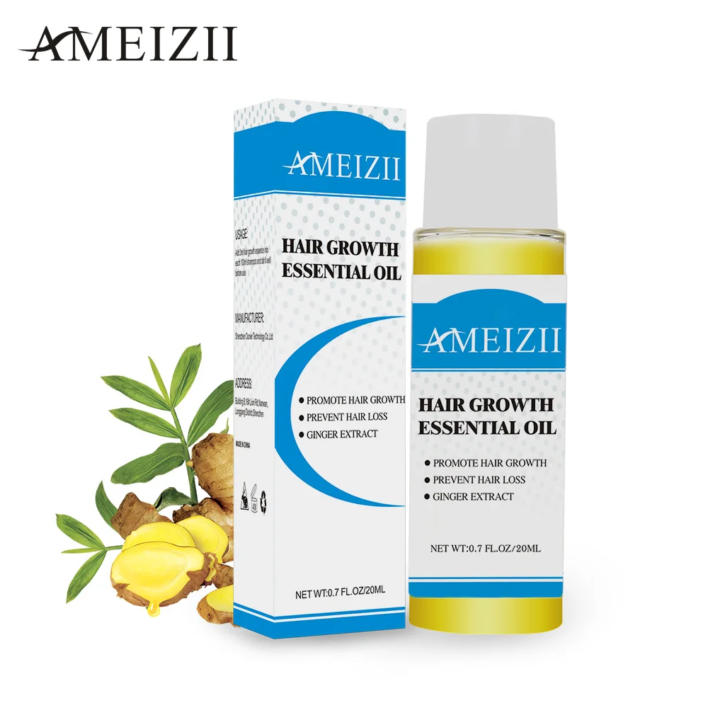 

AMEIZII Ginger Hair Growth Serum Oil For Hair Loss Treatment Hair Care Essence