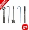 J / L / U / V Shaped Foundation Anchor Bolts L bolt Hot Dip Galvanized Carbon Steel