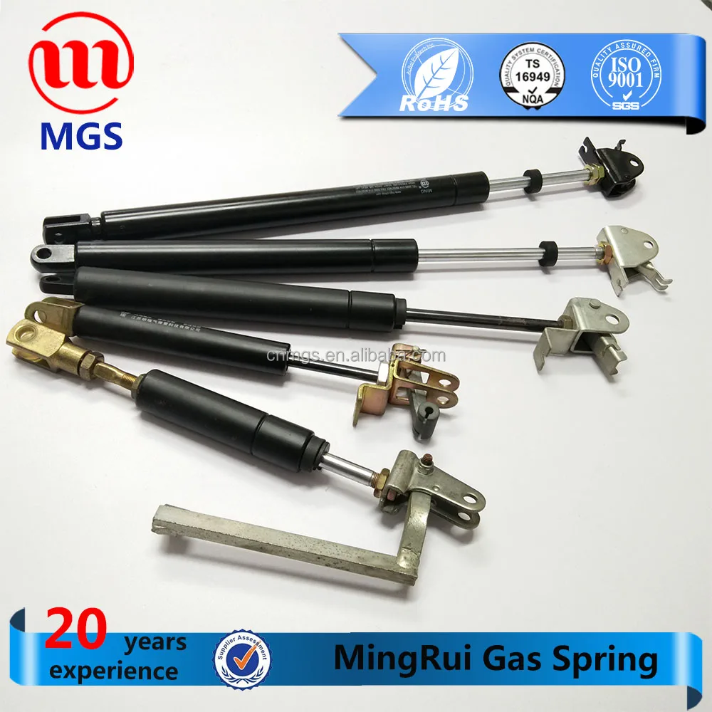 Black And Chrome Master Lift Pressure Adjustable Gas Spring