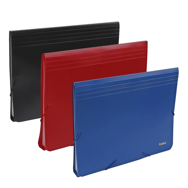 
A4 13layers Solid Color Expanding File Bag 