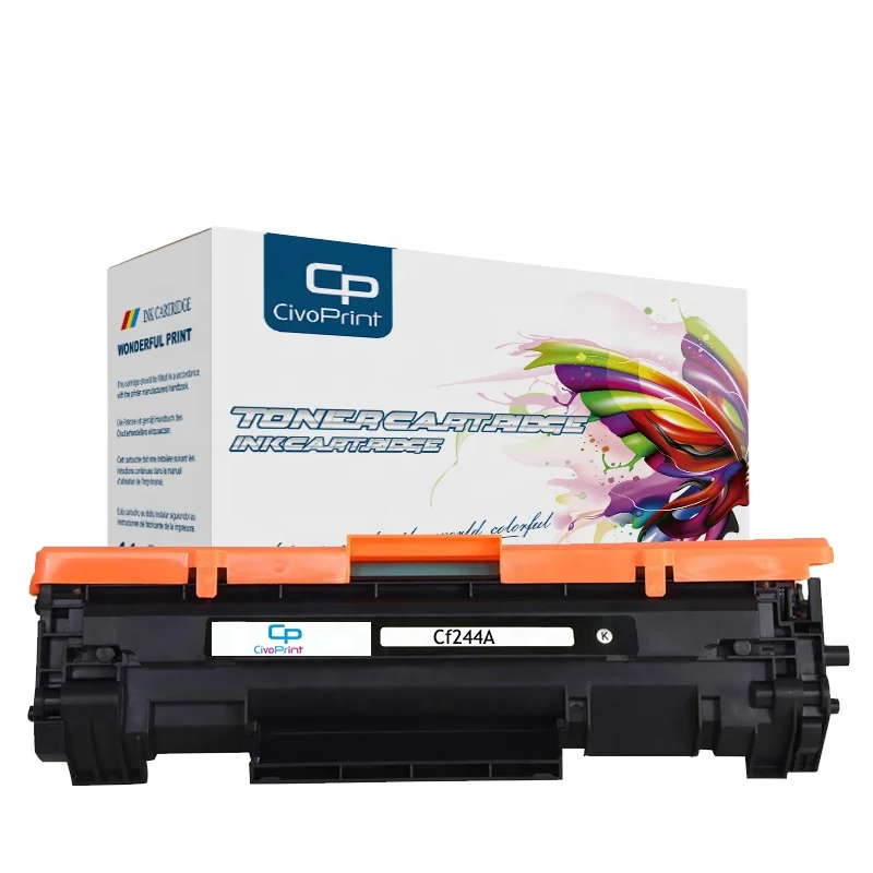 

Civoprint DHL Free Shipping 44A CF244A 44X CF244X Black Laser Toner Cartridge Compatible Printer MFP M28 M28a M28w M15 M15a