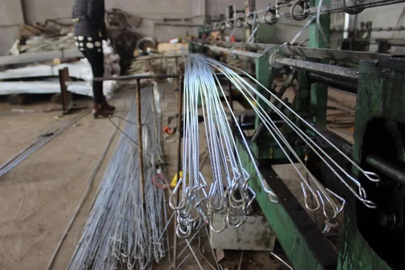 Galvanized Double Loop Bale Ties / Quick Link Cotton Packing Wire