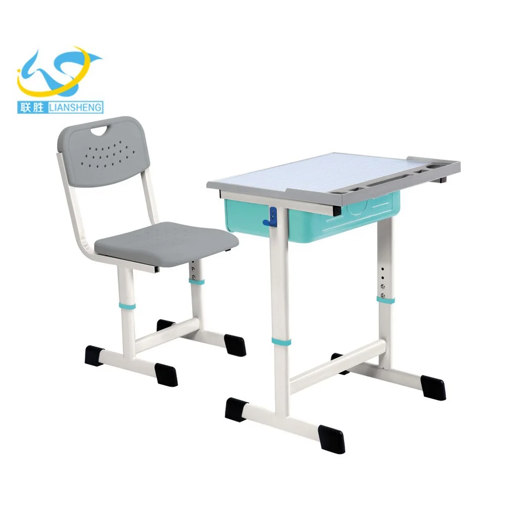 New Design Different Size School Desk And Chair For Student Korean