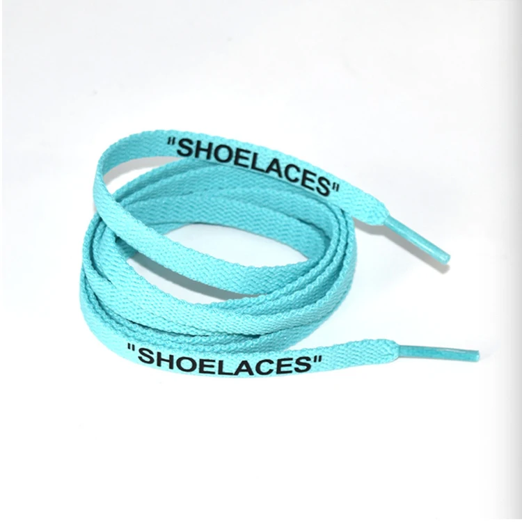 flat shoelace material