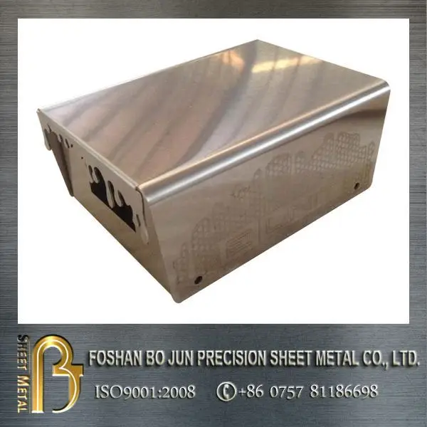 electroplating process laser cut enclosure