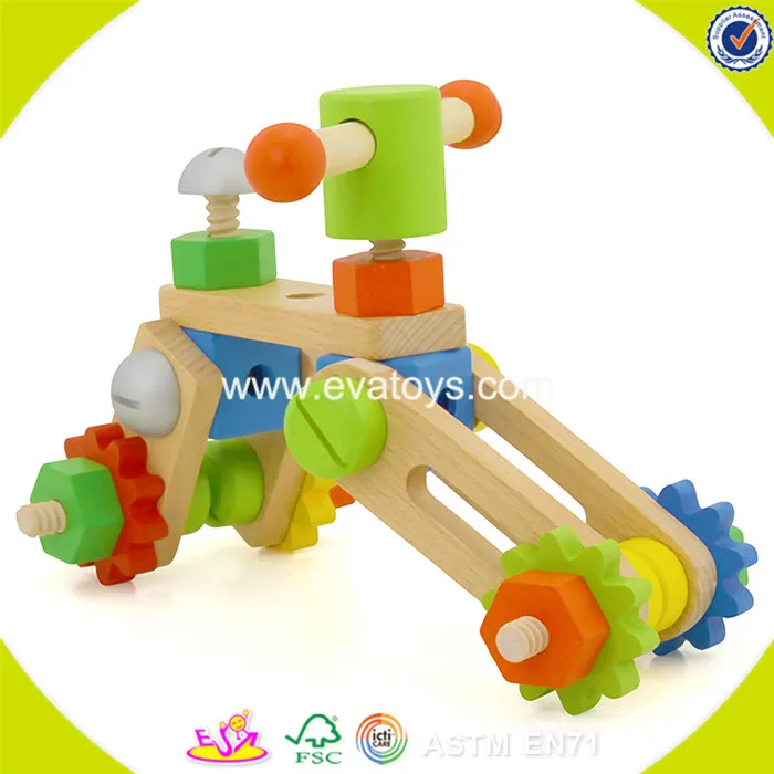 Wholesale Top Quality Baby Wooden Assemble Screws Toy Teaching Toy Kids ...