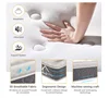 4FT Small Double Pocket Sprung Mattress with Memory Foam and 3D Breathable Fabric 9-Zone Support System -