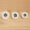fashion big round shank gold plate colorful winter overcoat button
