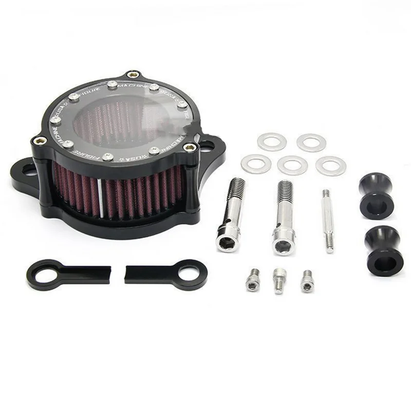Motorcycle Air Cleaner Intake Filter System For Harley Sportster 2004