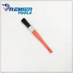 Ski polish brush
