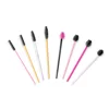 Makeup Accessories Synthetic Hair Disposable Mascara Wands Ball Tip Help False Eyelashes add Volume and up Eyelashes Brush