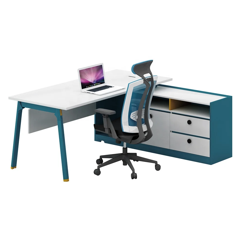 Custom Made Standard Size Modern Office Computer Desk For Director