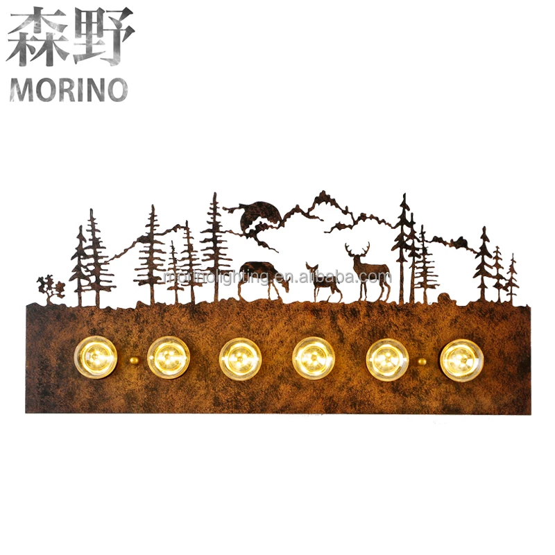 Bear Family 6 light Bathroom Vanity Mirror Light Bulbs