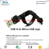 XAJA 30CM FFC USB Cable Standard Interface to Standard Interface 90 degree Micro USB Cable