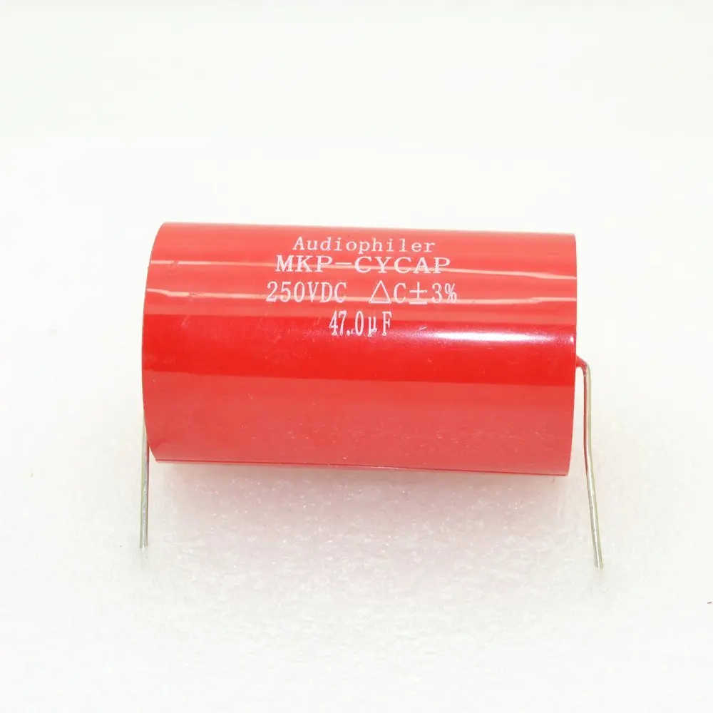 2pcs 33UF 250V Audiophiler MKP kondensotor Tubular Audio Coupling Capacitors