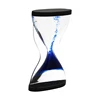 The Newest Home Decoration S Shape 2 Minutes Acrylic Hourglass Floating Liquid Sand Timer