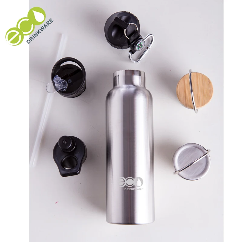 

GV013 600ML/13OZ In Stock Double Wall Screwed Lid Stainless Steel Vacuum Insulated bottle