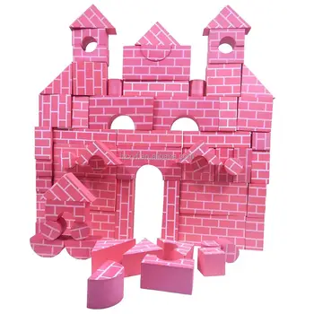 red building blocks