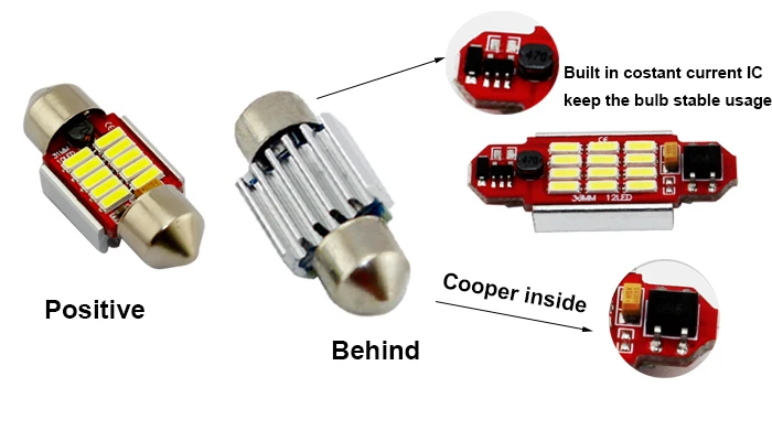 festoon led car light