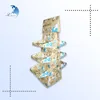 cardboard display with plastic hooks cardboard display shanghai manufacturer paper display stand with pegs for products hanging
