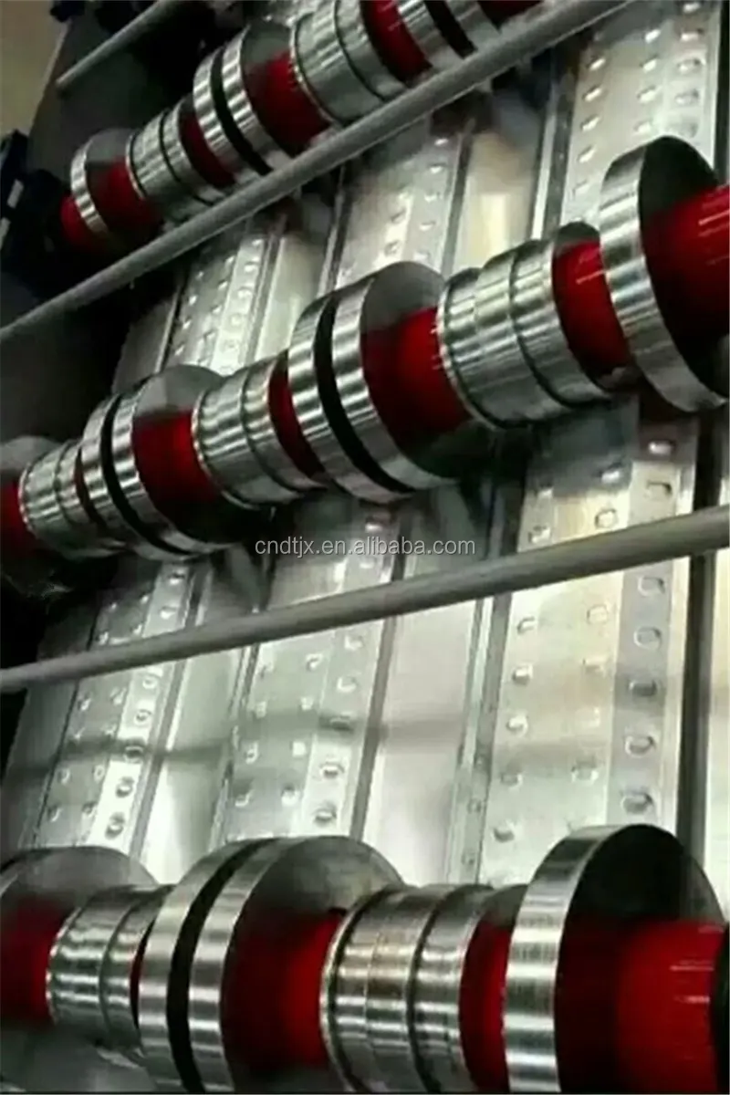 Steel Concrete Flooring Deck Roofing Panel Cold Roll Forming Machine