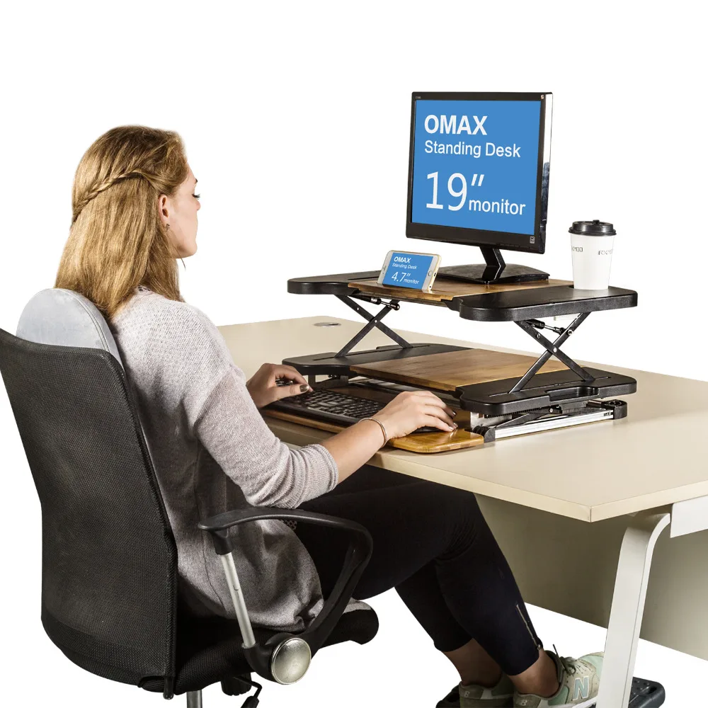 Height Adjustable Table Sit Stand Desk Frame Buy Portable