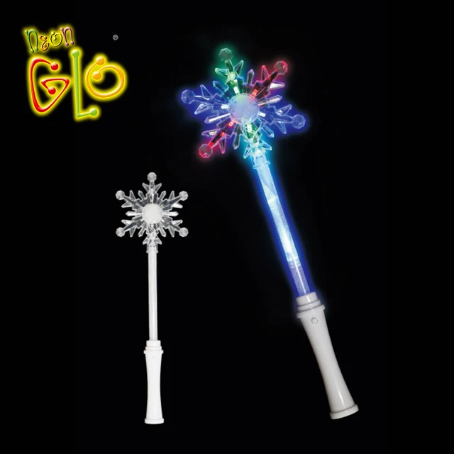 

Party Supply Magic Light Snowflake Wand LED Stick