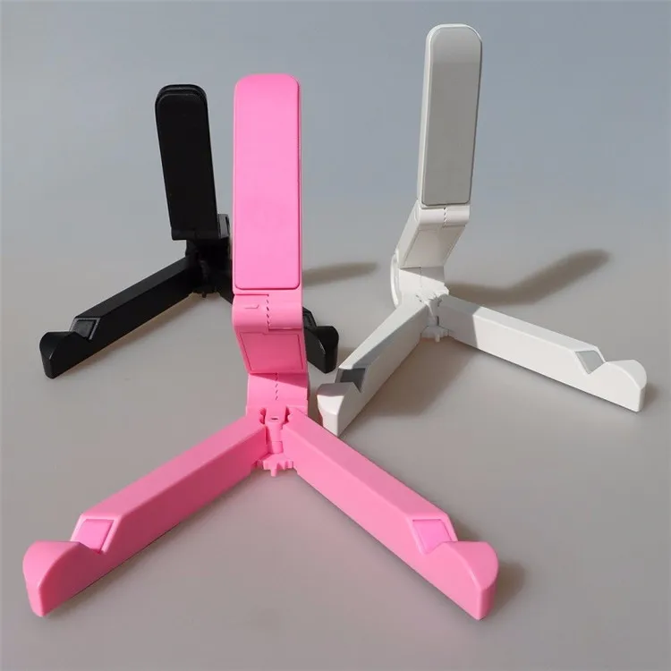 Universal 2 In 1 Adjustable Flexible Foldable Mobile Phone Holder Desk