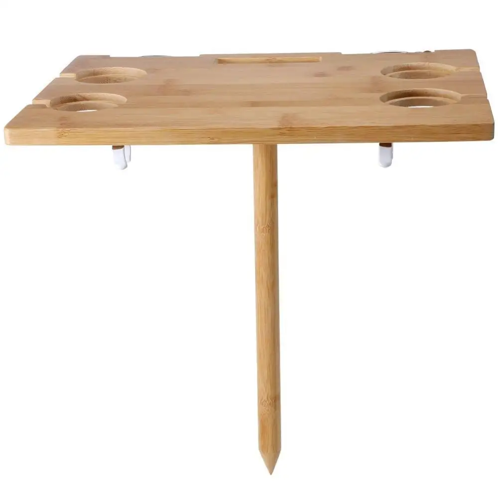 
Bamboo Picnic table wine bamboo table 