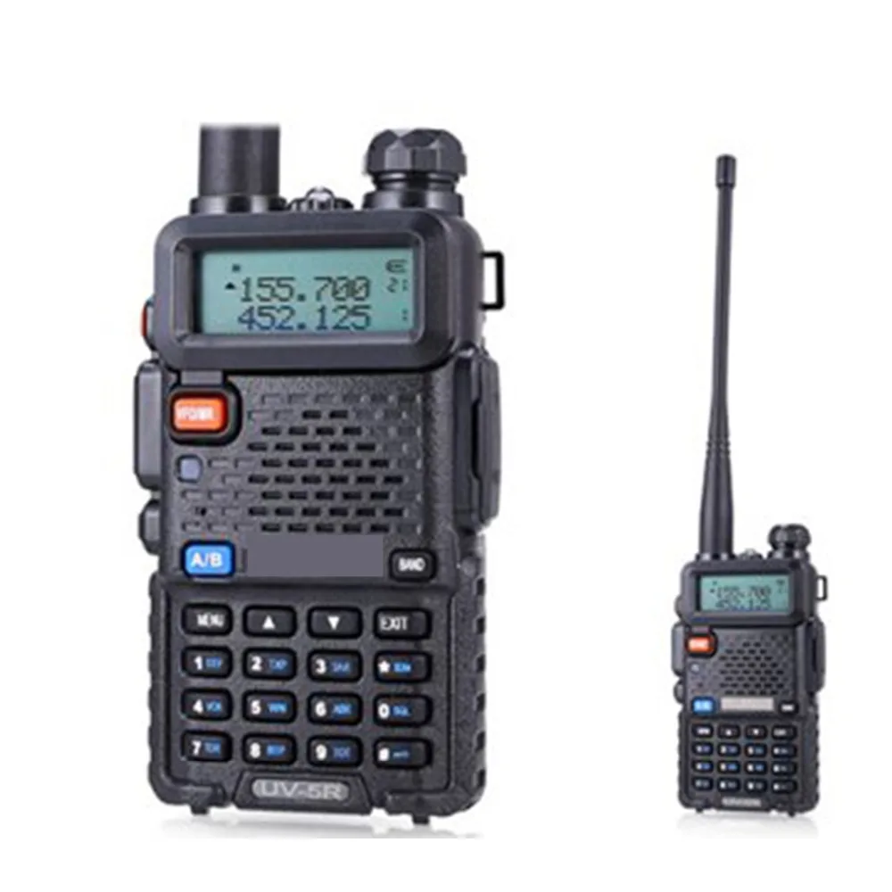 

Cheap Dual band BAOFENG uv-5r toy walkie talkie, Black