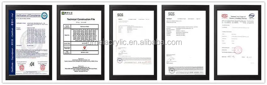
Jumei best quality wholesale low MOQ plexiglass 