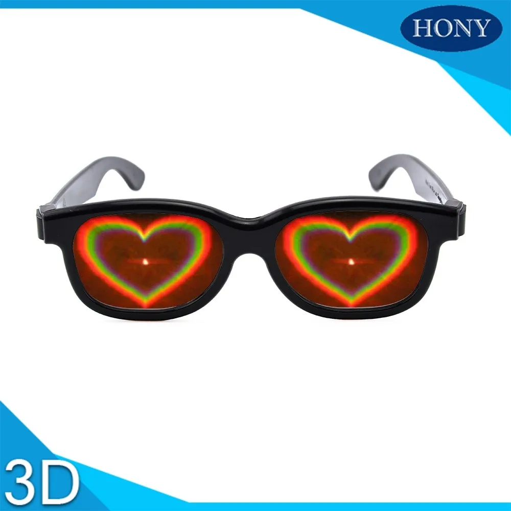 10x fractal frames diffraction glasses firework rainbow vision 