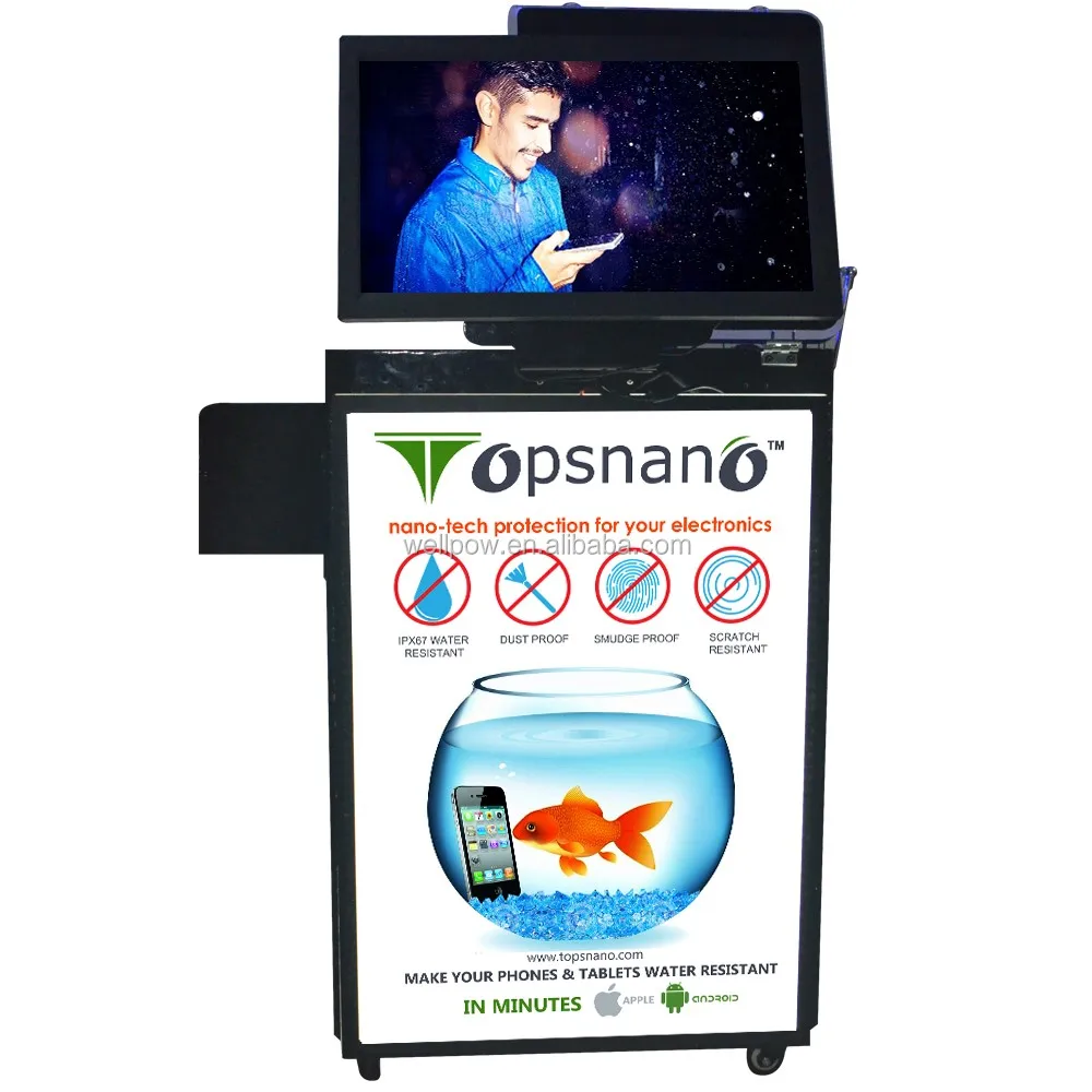 
Nanotechnology Products Mobile Phone Nano Coating Waterproof Machine for all complete cover protection 