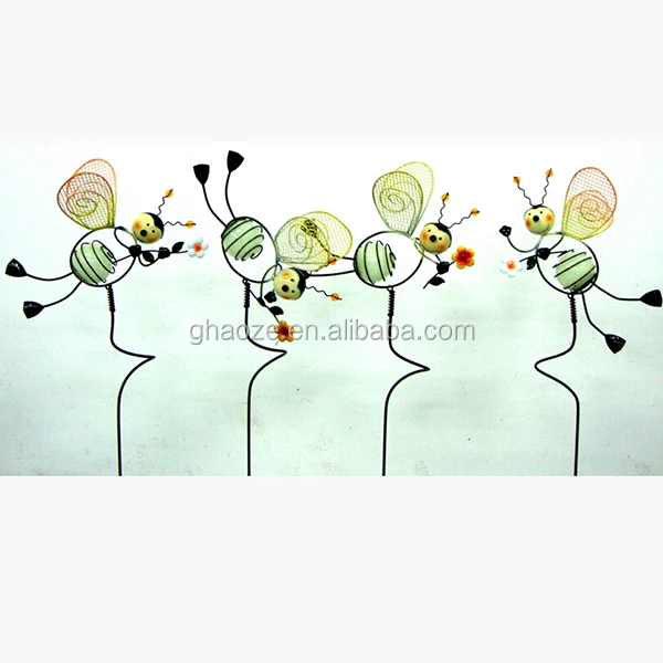 3pcs Per Set Outdoor Metal Garden Decor Wholesale Butterfly On A Stick Buy Outdoor Garden