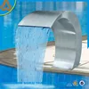 swimming pool stainless steel cascade waterfall