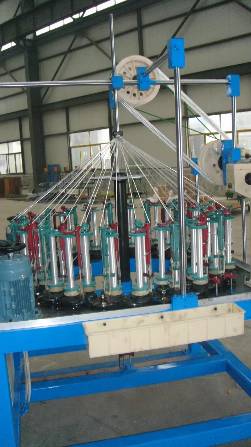 最佳销售 48 个载体安全绳索编织机