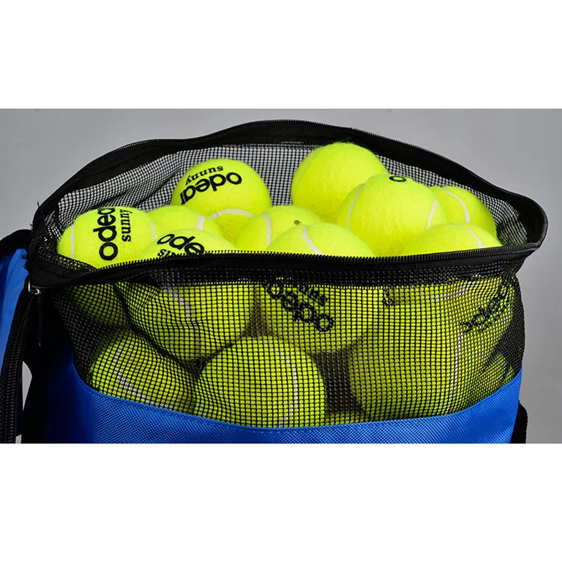 Oem Odm Blue Tennis Ball Bags With Shoulder Strap For Gift Buy Tennis