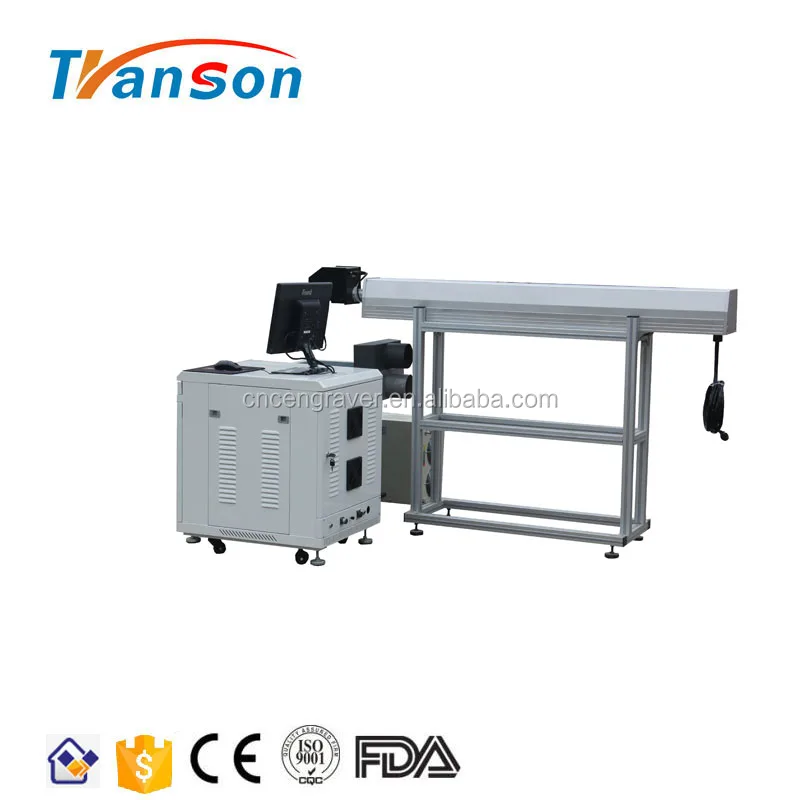Beijing DAVI 15W CO2 RF Tube Laser Marking Engraving Machine With CE FDA