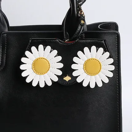 Women's Sunglasses Case, Cute Leather Eyeglasses Case Bag Keychain Charm Decoration Pendant Gift Accessory