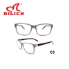 Regular oval shape Acetate eyewear with special metal hinge design