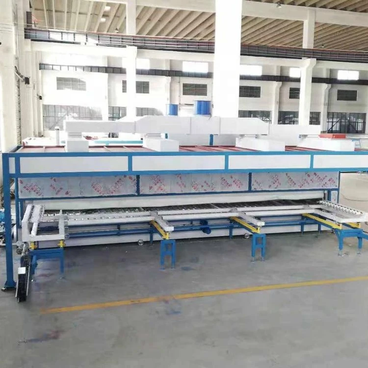 
Wood pattern transfer printed machine on aluminium profile steel door frame furniture surface 