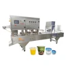 CE aseptic automatic soup / juice / water cup liquid filling machine for beverage