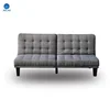 Durable Metal Leg on Frame Grey Futon Multifunction Convertible Sleeper Sofas Sofa Beds Furniture Futon Sofa Bed