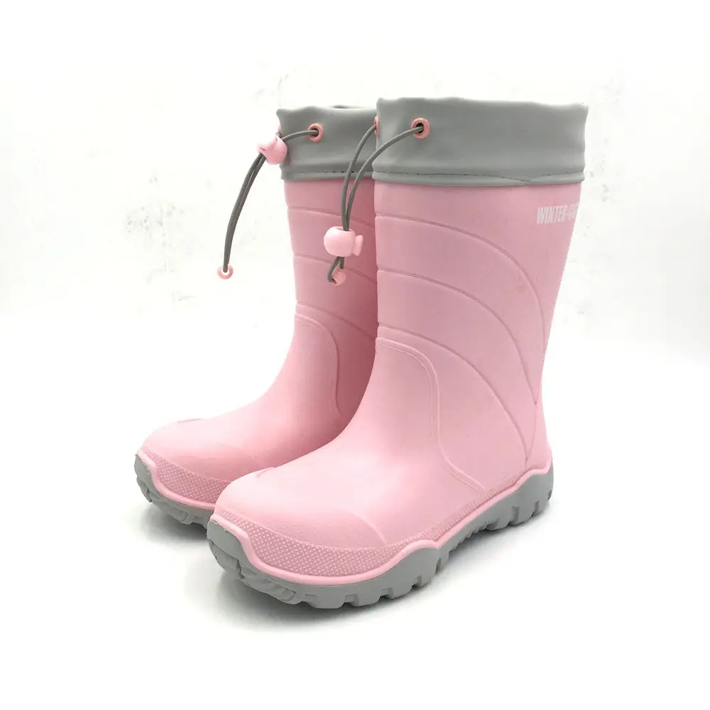 kids rain snow boots