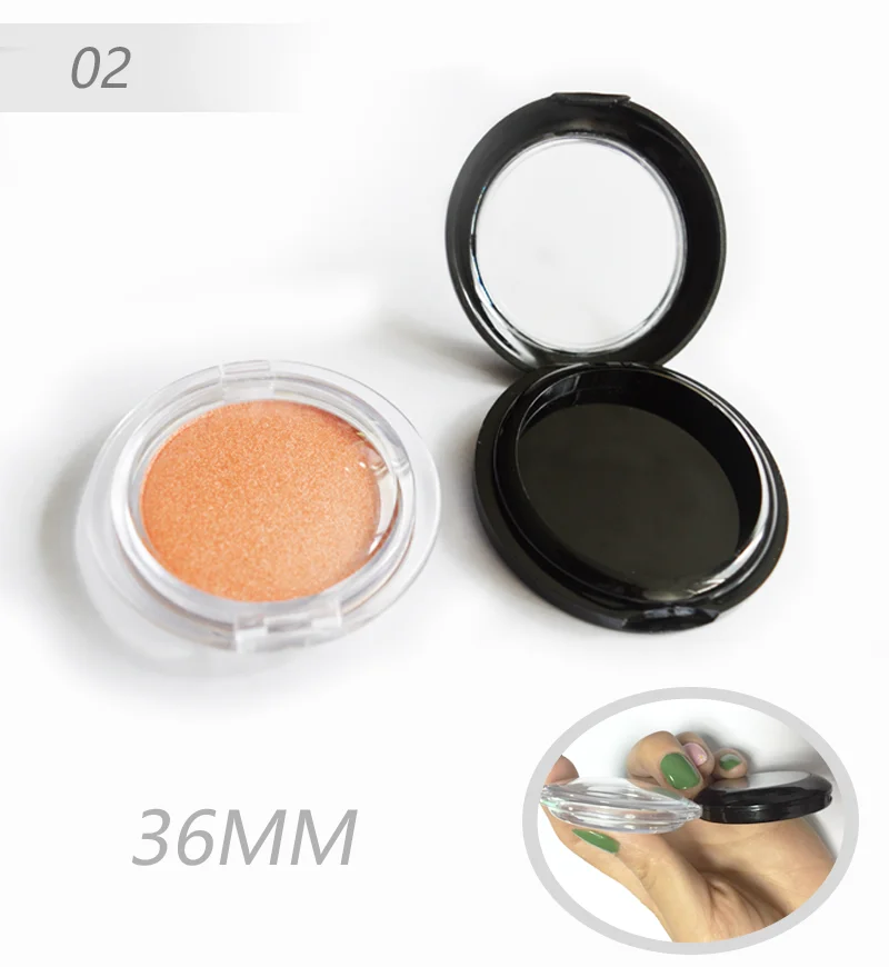  Empty Makeup Palette Cardboard Eyeshadow Palette Cosmetics 26mm round pans palette
